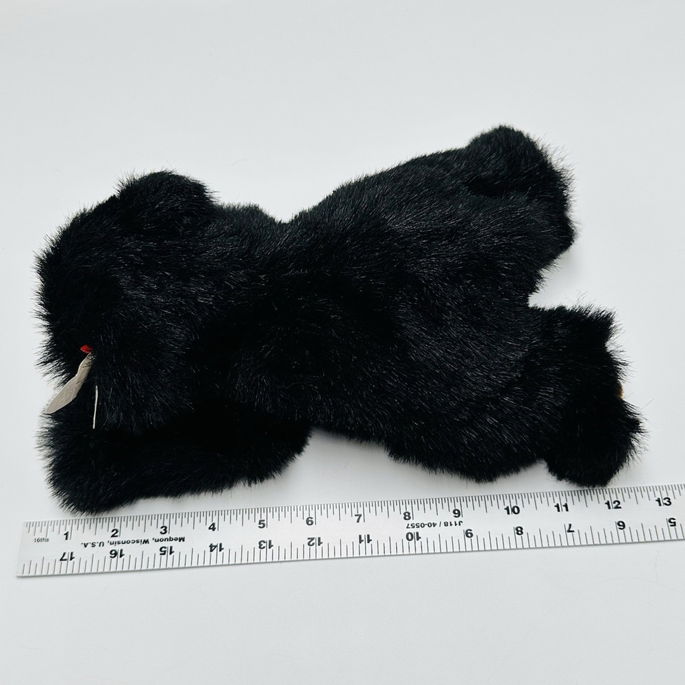 TY BABY PAWS BEAR 1996 12" Brown Grizzly Retired Vintage Stuffed Plush - Picture 10 of 12